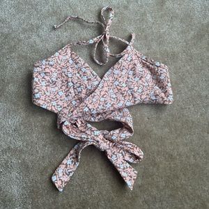 NWT Aerie Wrap Around Bikini Top